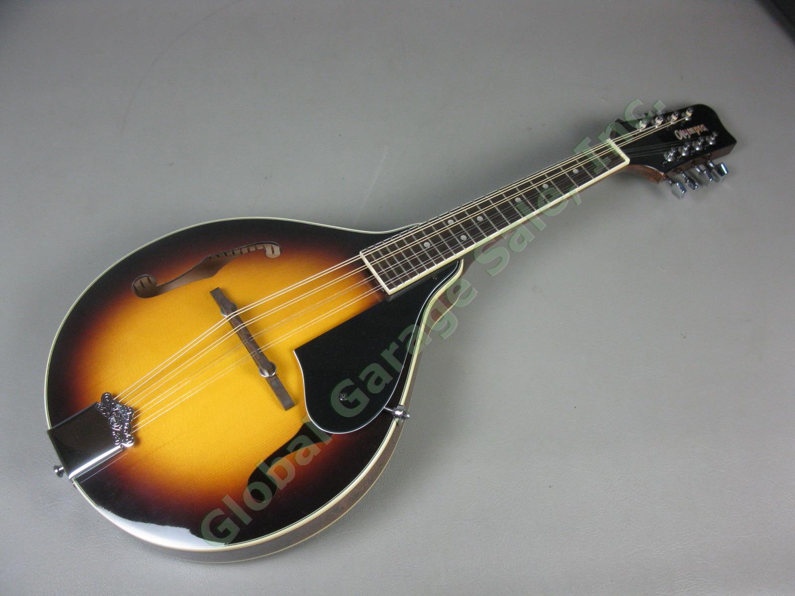 Vtg Olympia Tacoma 02MS A Style Mandolin TKL Case 1 Owner Barely Played NR MINT 1