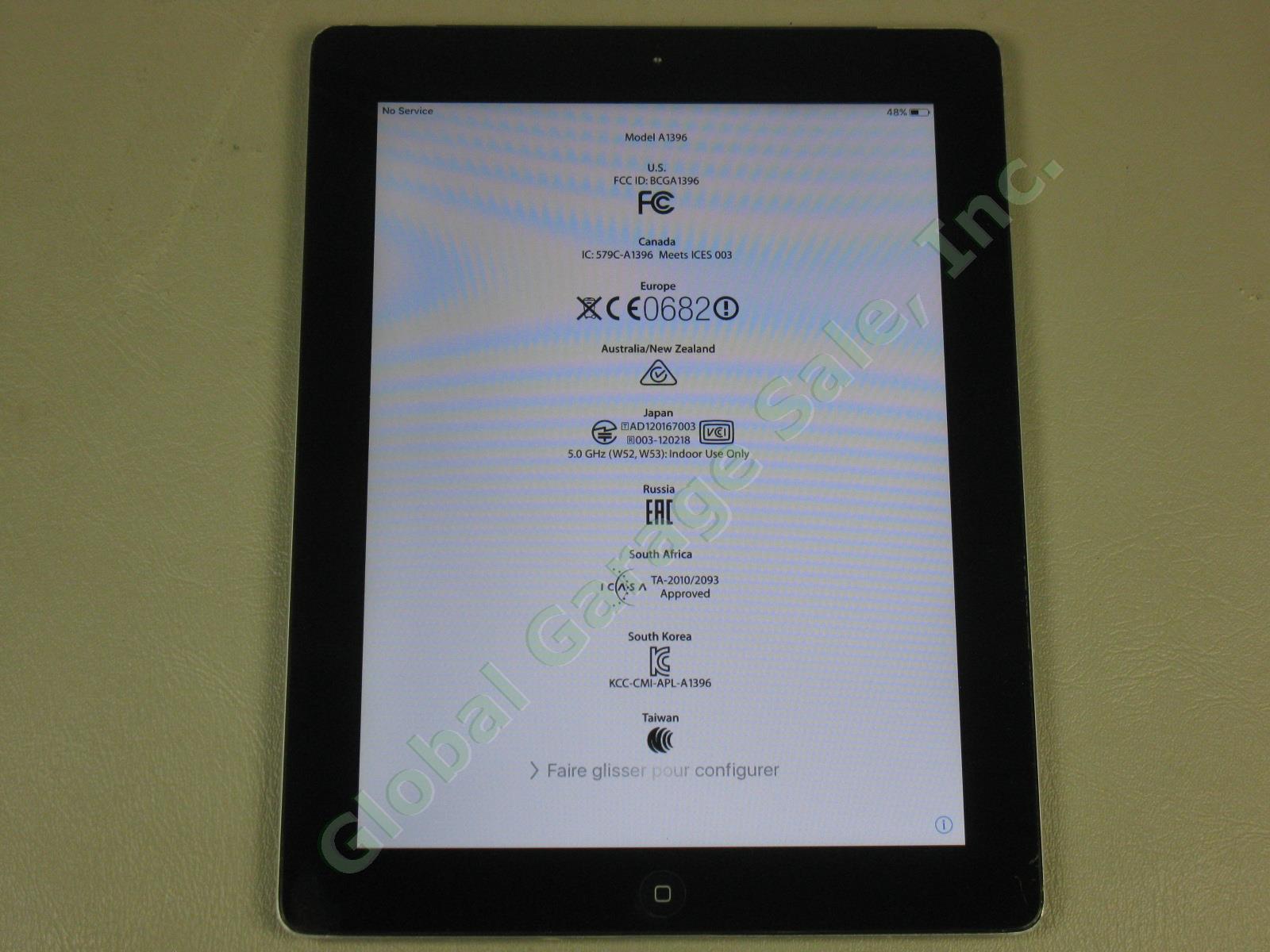 iPad 2 2nd Gen A1396 MC775LL/A Wi-Fi ATT 3G Tablet 64GB 1 Owner Works Great NR! 2