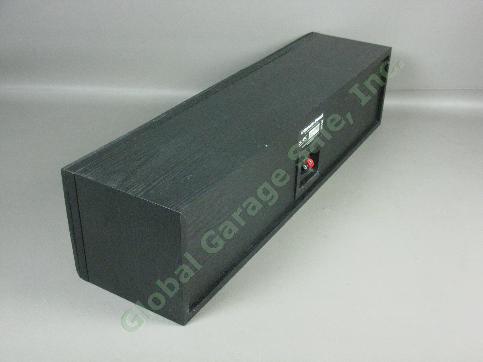 Cerwin Vega SL-45C Quad 5 1/4" Center Channel Speaker Surround Sound System 5