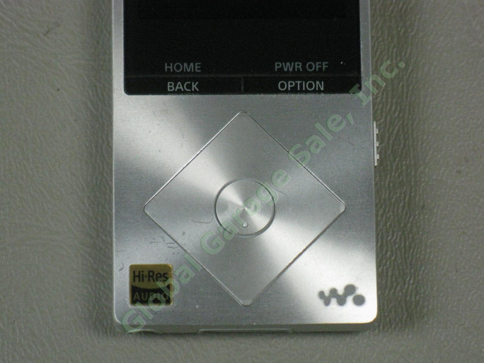 Sony Walkman NWZ-A17 64GB Hi-Res Silver Digital Media Music Player No Reserve!! 2