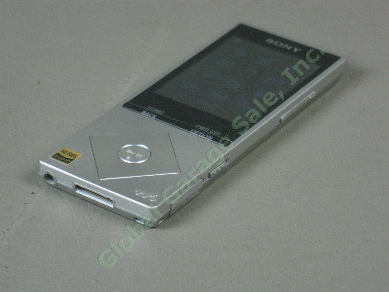 Sony Walkman NWZ-A17 64GB Hi-Res Silver Digital Media Music Player No Reserve!! 3