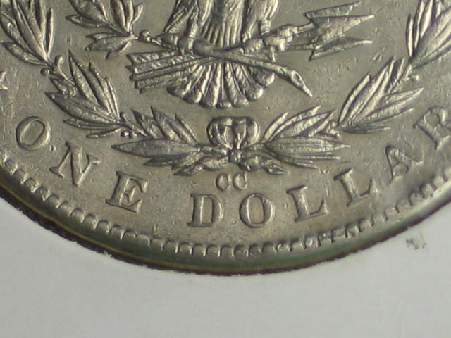 Rare 1889 CC Carson City Silver Morgan Dollar Coin NR 2