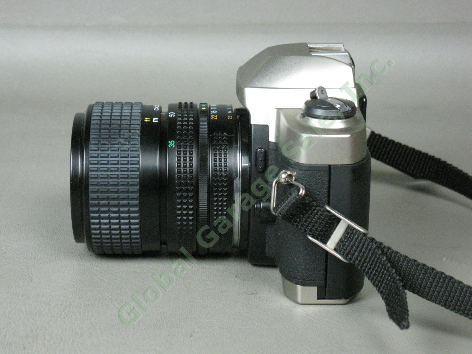 Nikon FM10 35mm SLR Film Camera Nikkor 35-70mm 1:3.5-4.8 Zoom Lens Exc Cond NR! 5