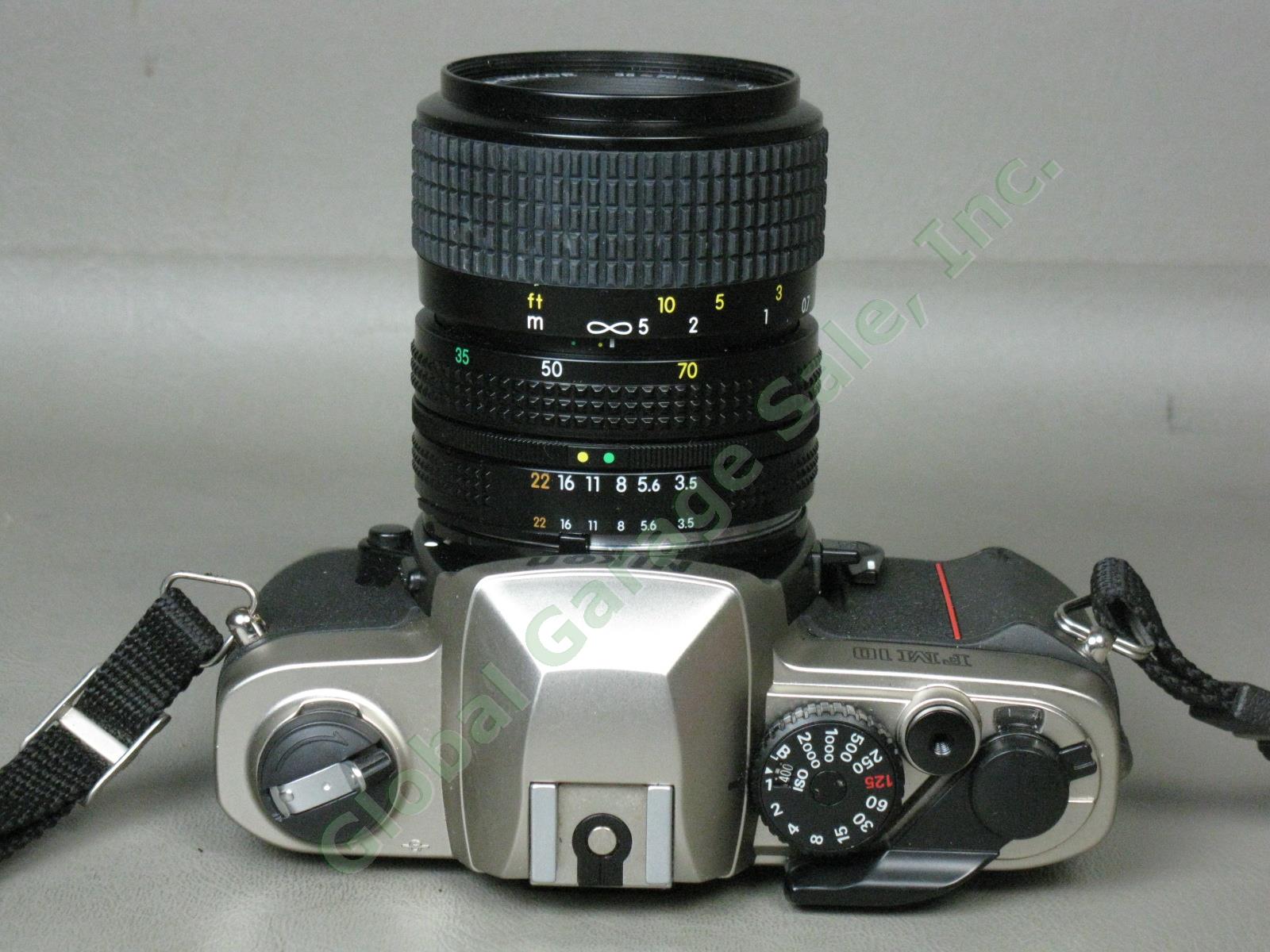 Nikon FM10 35mm SLR Film Camera Nikkor 35-70mm 1:3.5-4.8 Zoom Lens Exc Cond NR! 6