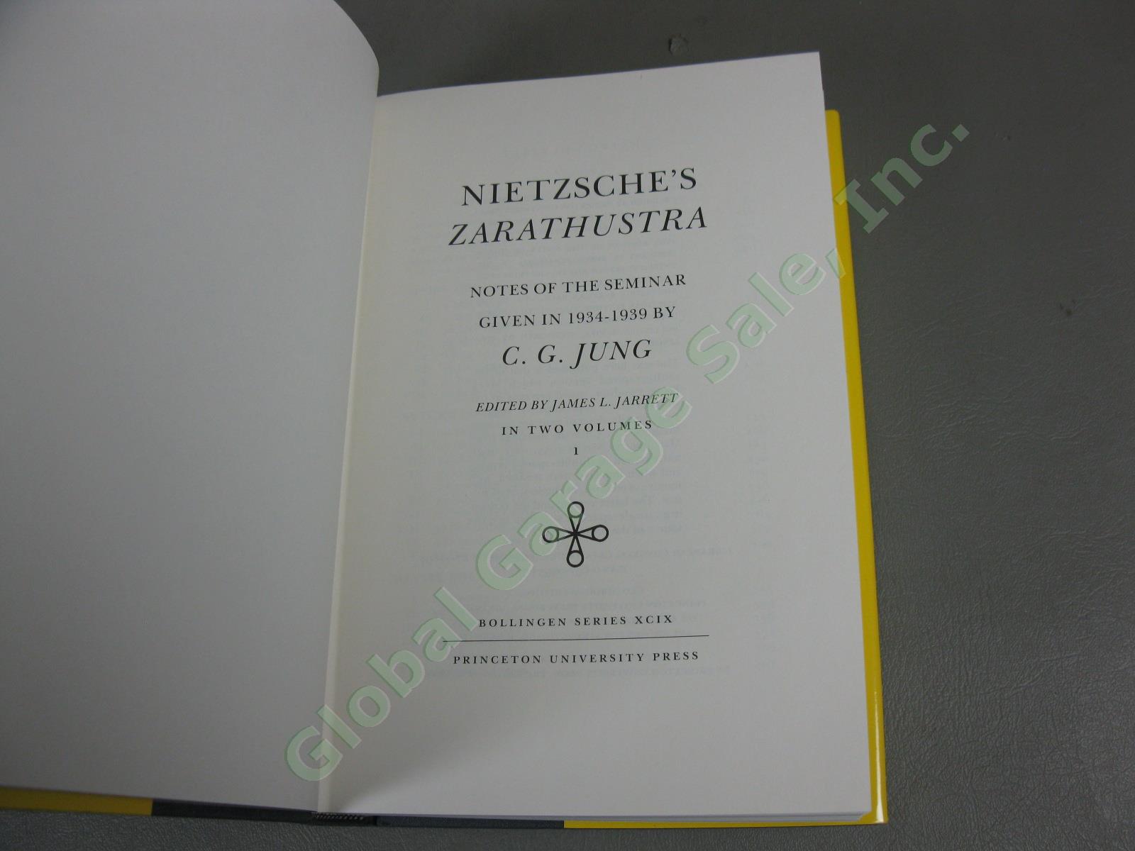MINT! Never Read! 1st Edition CJ Jung Nietzsches Zarathustra Seminars Vol I II 4
