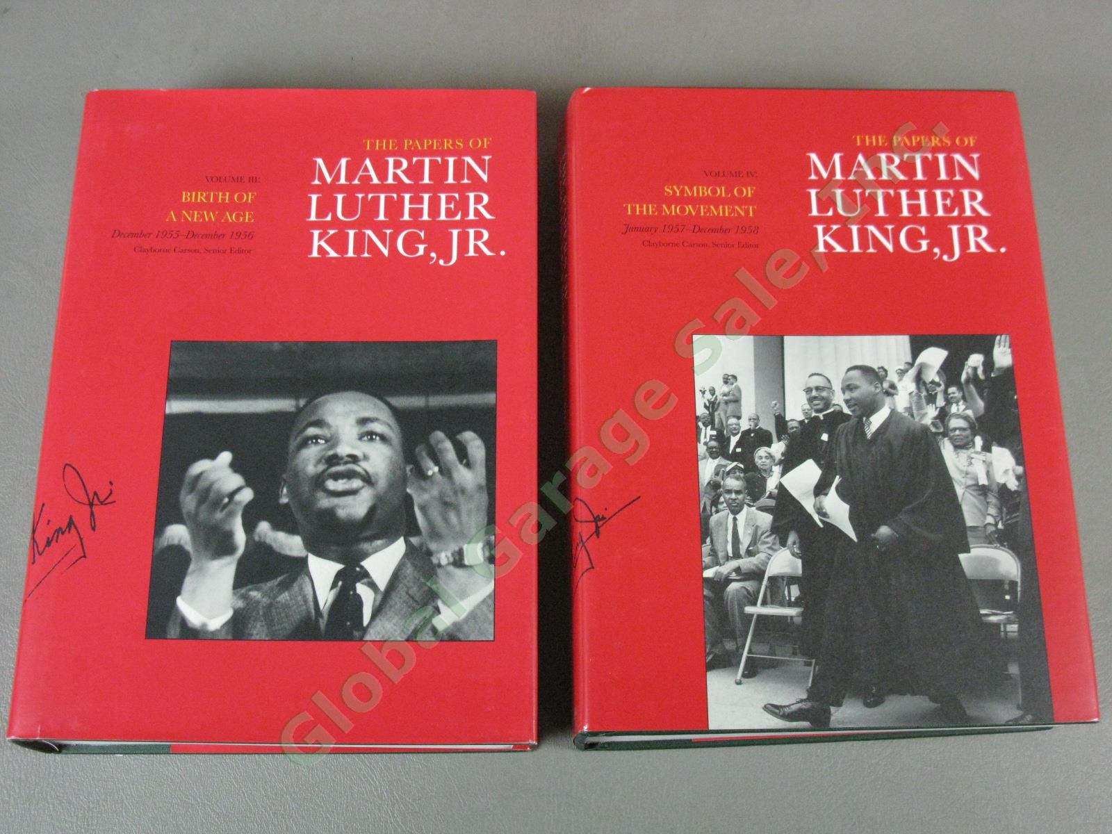 MINT! Never Read! Papers of Martin Luther King Jr Volumes I-VII Rare Full Set! 5