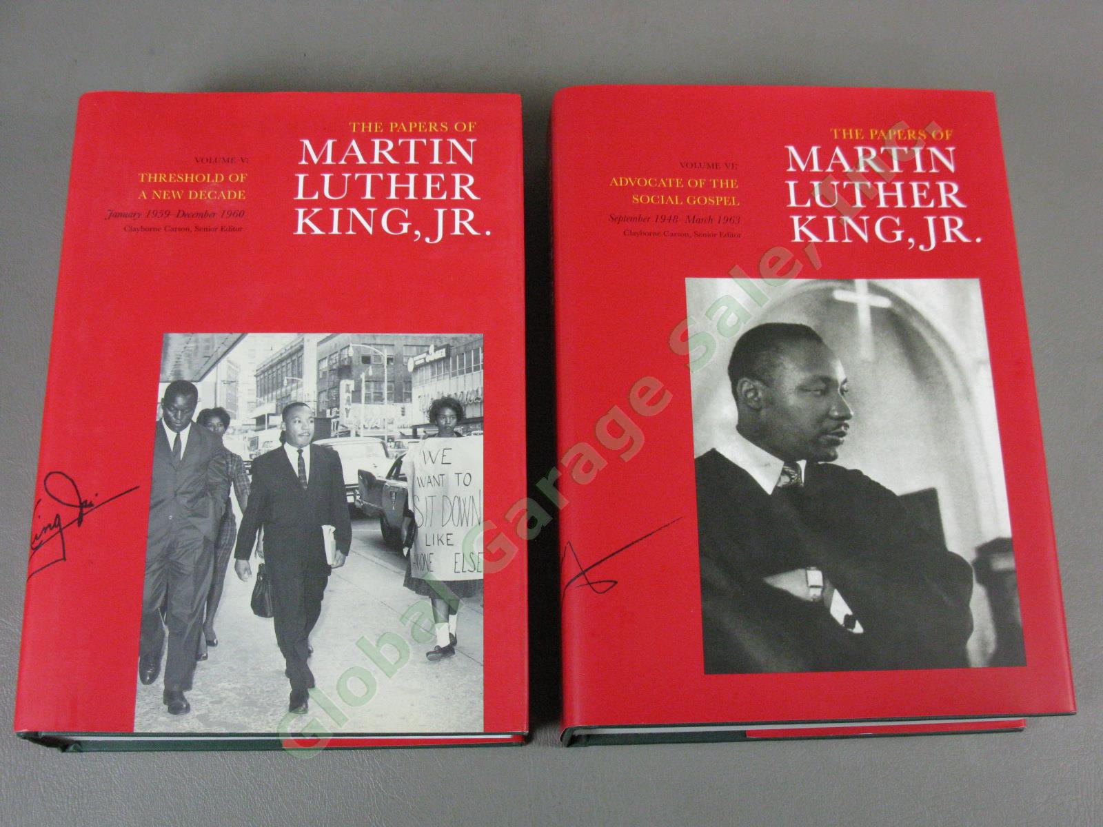 MINT! Never Read! Papers of Martin Luther King Jr Volumes I-VII Rare Full Set! 7