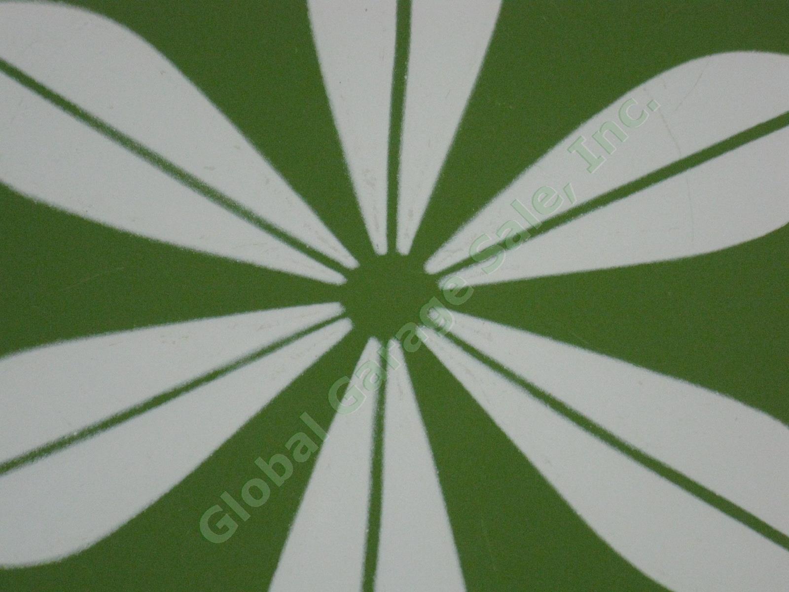 Vtg Mid Century Cathrineholm Green Lotus Enamelware 9.5" Bowl 10" Plate/Platter 5