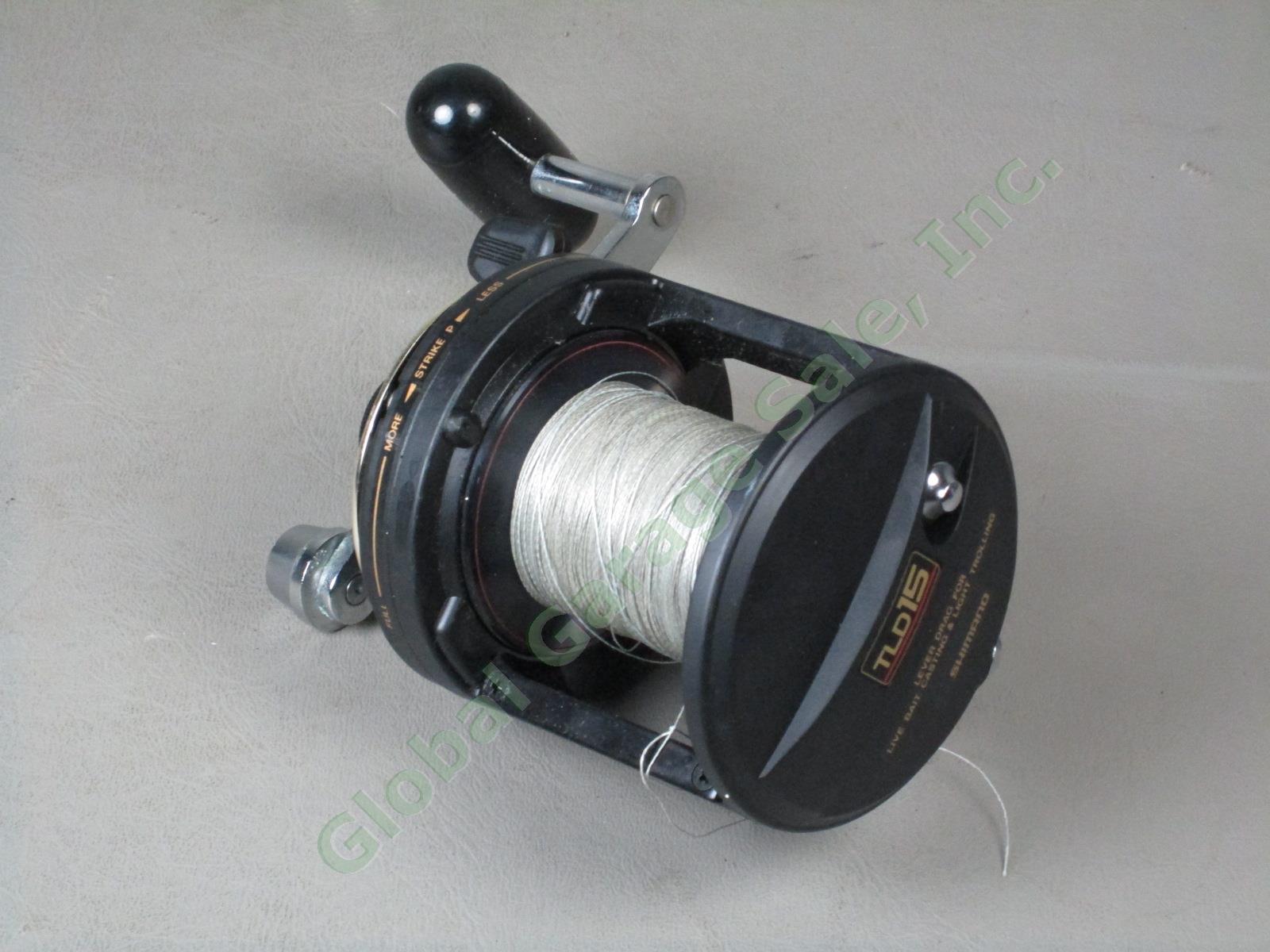 Shimano TLD15 Lever Drag Saltwater Fishing Reel One Piece Graphite Exc+ Cond NR! 3