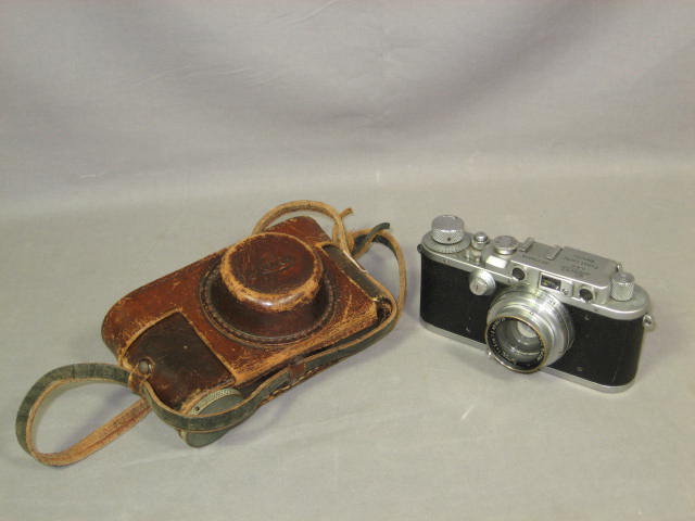 Leica IIIa 35mm Rangefinder Camera Leitz F2 Summar Lens