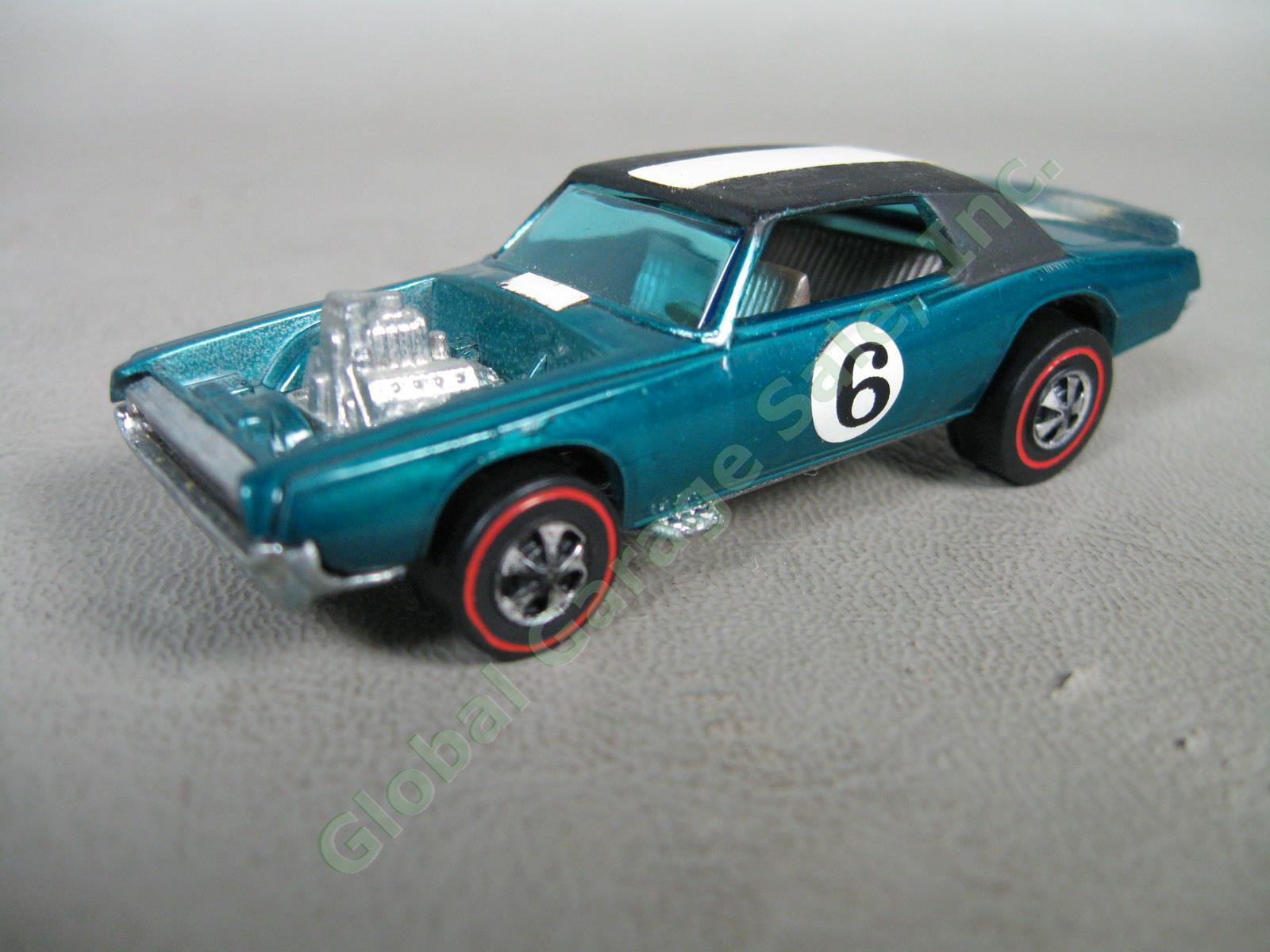 1969 Mattel Hot Wheels Redline Ford TNT-Bird Thunderbird HK Spectraflame Teal NR