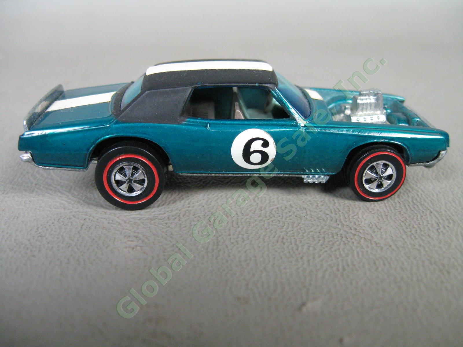 1969 Mattel Hot Wheels Redline Ford TNT-Bird Thunderbird HK Spectraflame Teal NR 1