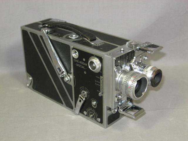 Vintage Cine-Kodak Special 16mm Movie Camera W/ Lenses+ 1