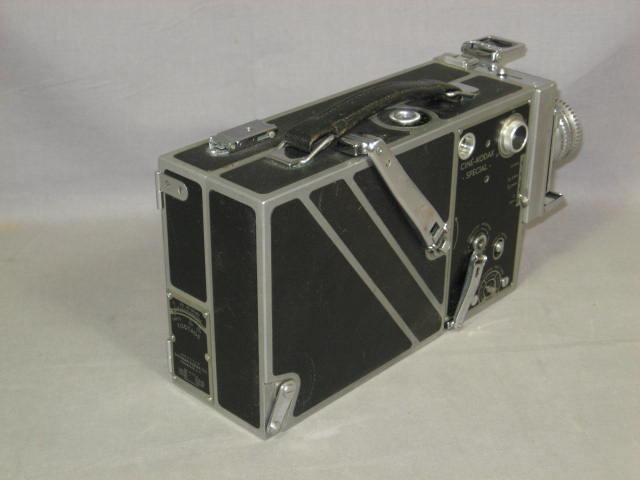 Vintage Cine-Kodak Special 16mm Movie Camera W/ Lenses+ 4