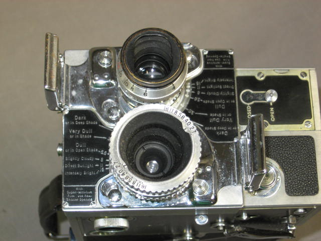 Vintage Cine-Kodak Special 16mm Movie Camera W/ Lenses+ 6