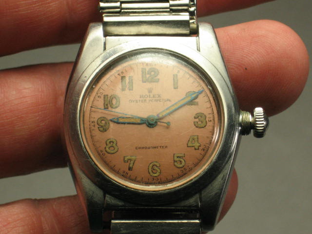 Vintage Rolex Oyster Perpetual Chronometer Wristwatch 2