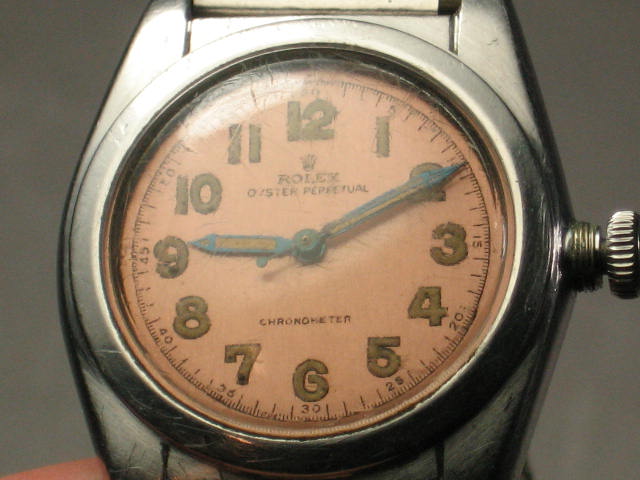 Vintage Rolex Oyster Perpetual Chronometer Wristwatch 3