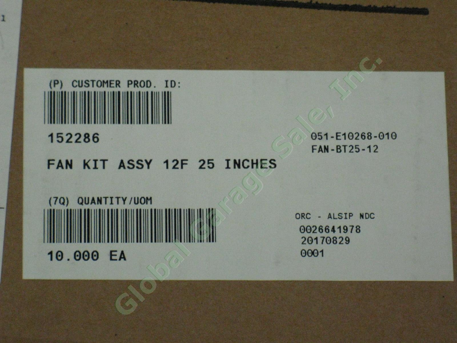10 NEW Sealed Corning Buffer Tube Fan-Out Kits FAN-BT25-12 Fiber 25" Inches Legs 2