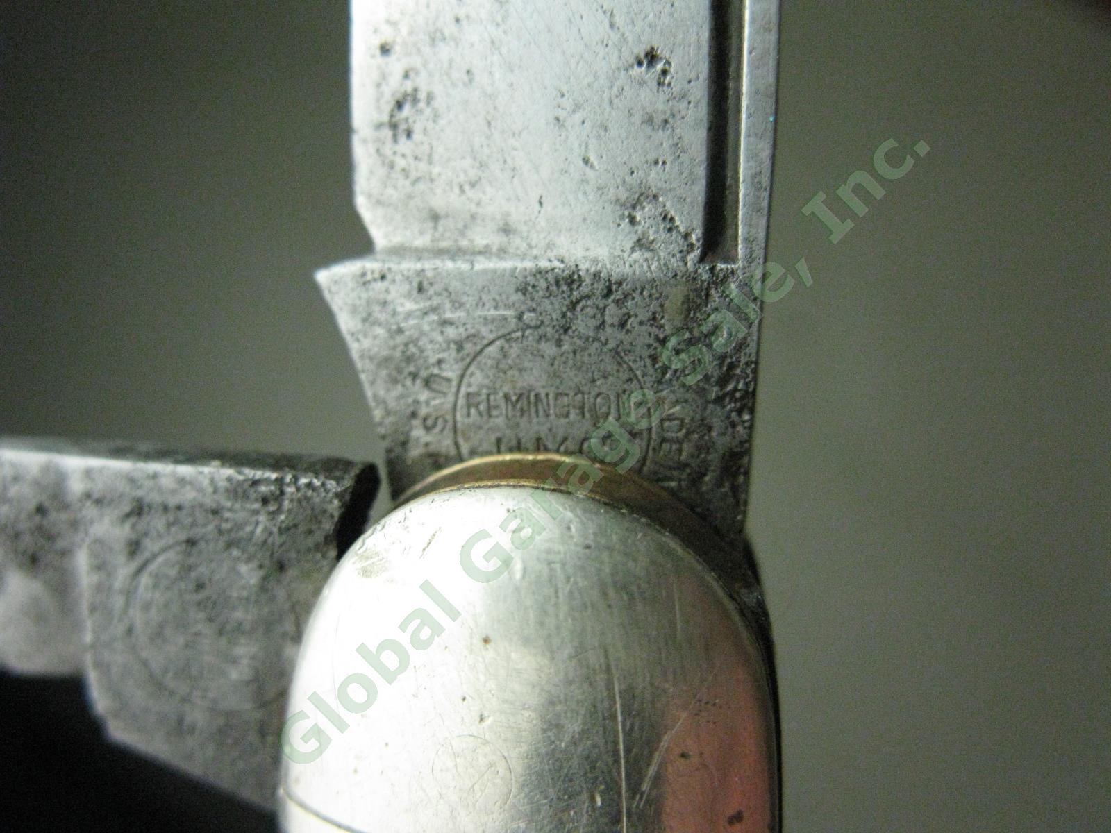 ORIGINAL 1920s/30s Remington UMC R323 2/34" 2 Blade Bone Handle Pocket Knife NR 5