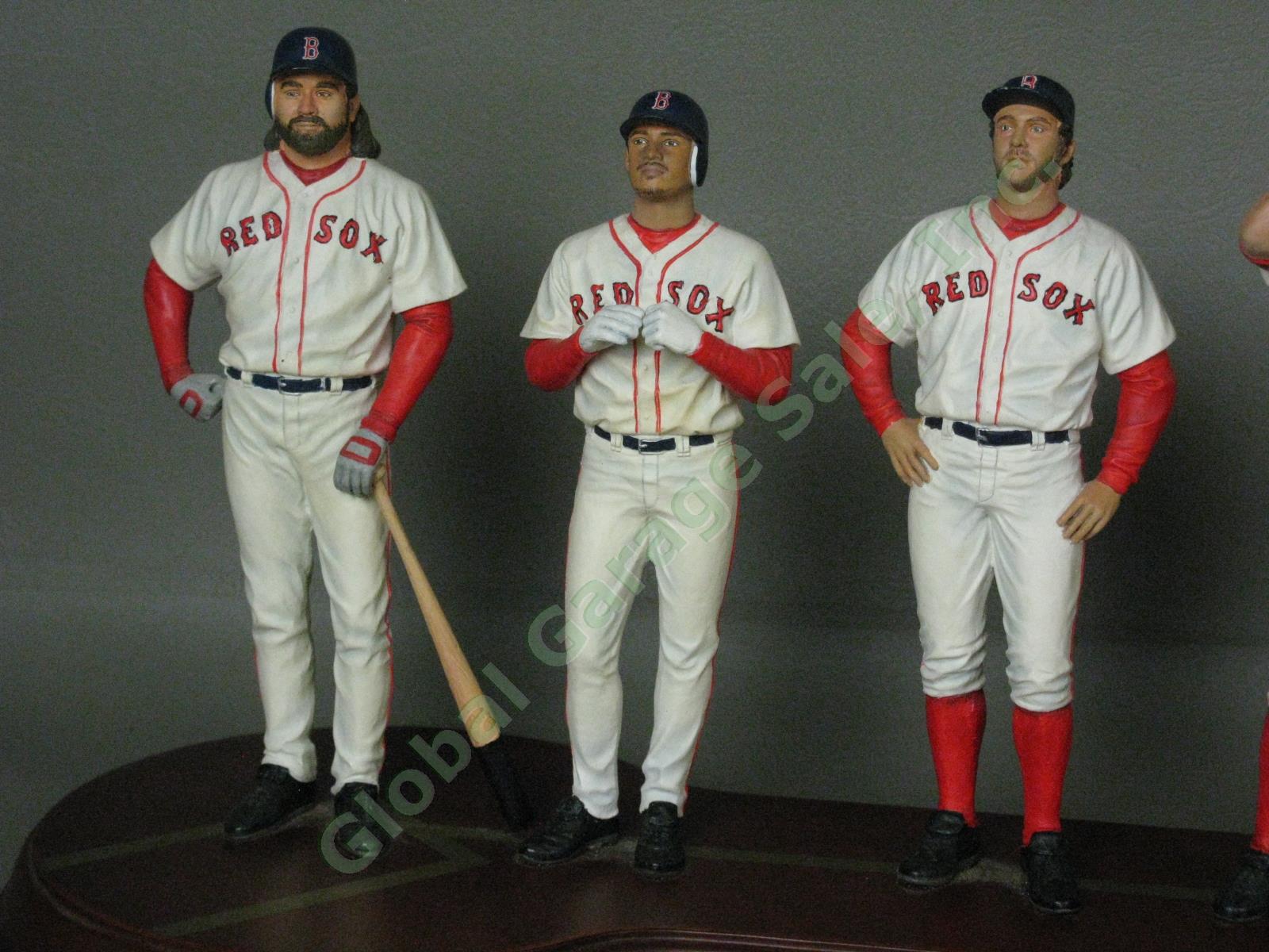 Danbury Mint 2004 Boston Red Sox World Series Champs Team Figure Display w/Box 2