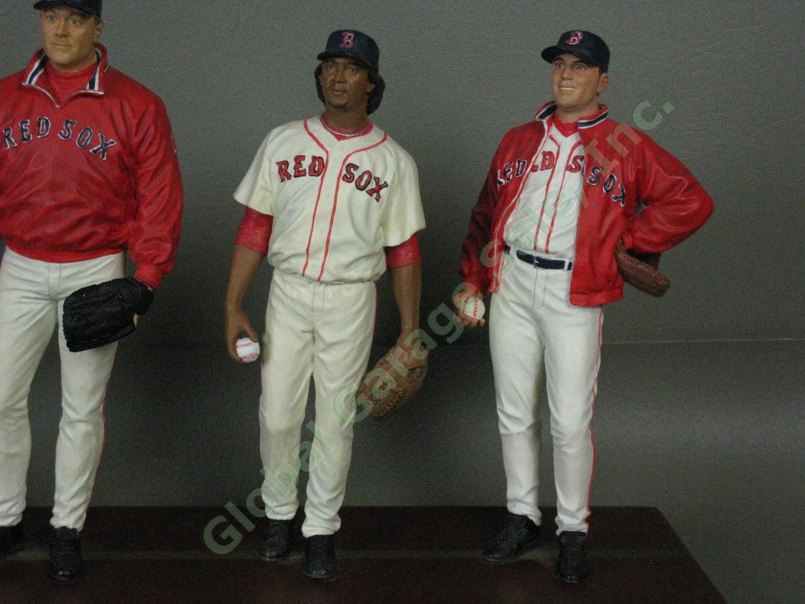 Danbury Mint 2004 Boston Red Sox World Series Champs Team Figure Display w/Box 5