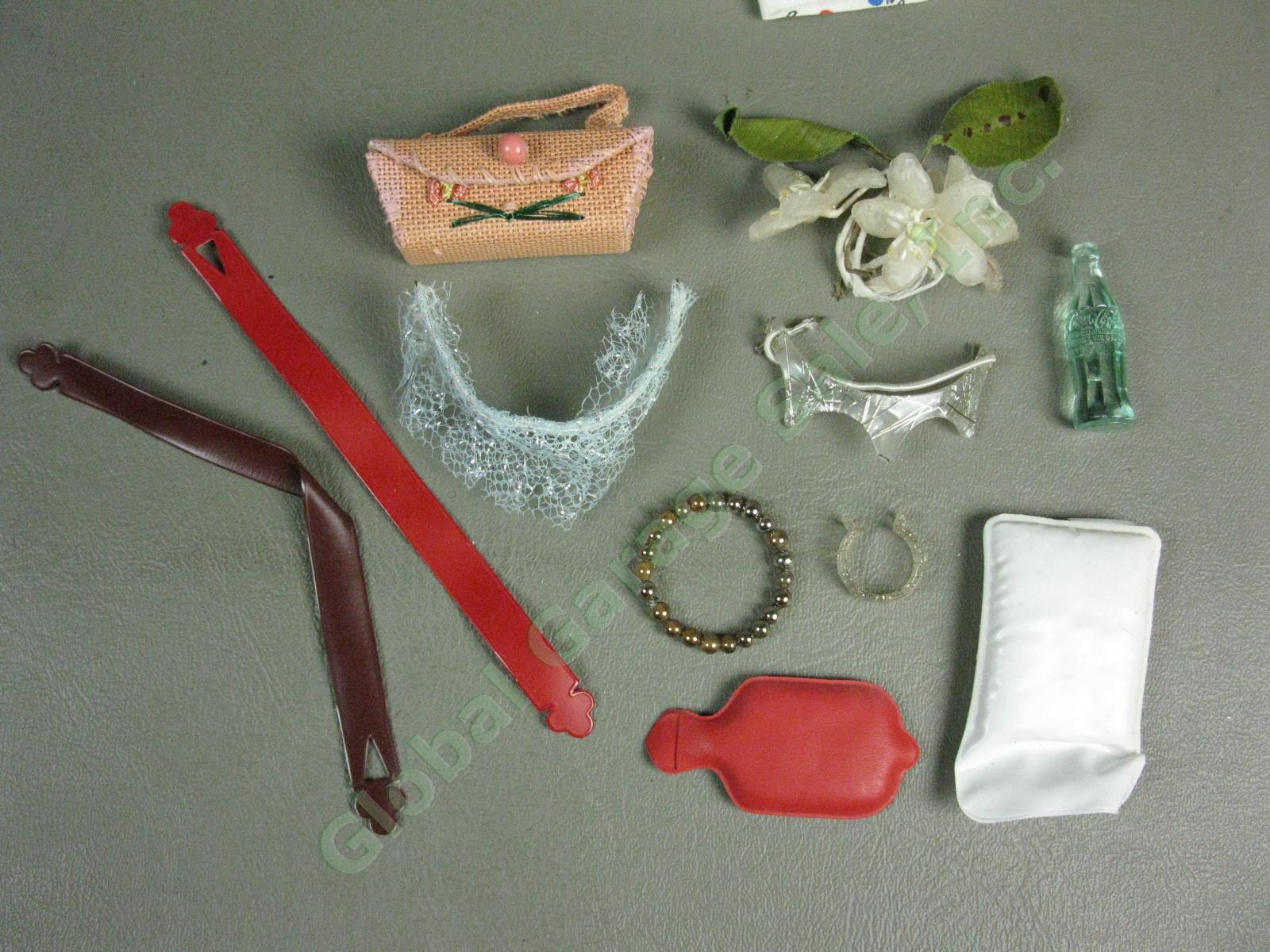 Huge Vintage 1950s Vogue Jill Doll Clothing Jewelry Accessories Collection Lot 9