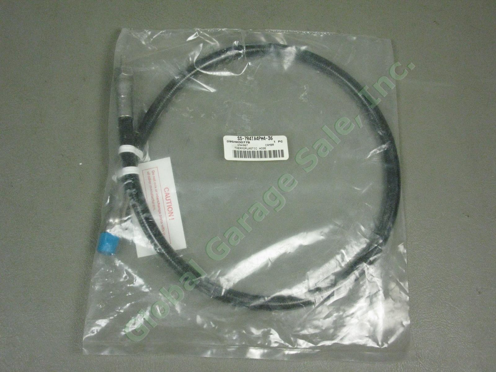 Swagelok 1/4" Male High Pressure Thermoplastic Hose Stainless SS-7R4TA4PM4-36"