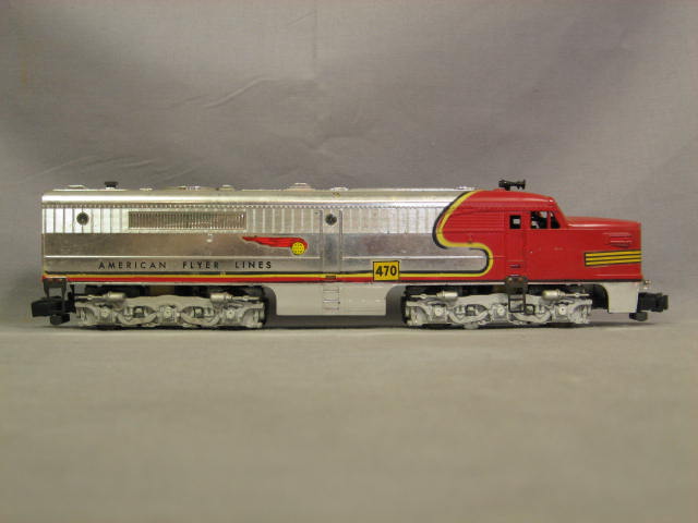 3 Vintage American Flyer Lines Train Cars 470 471 473 2