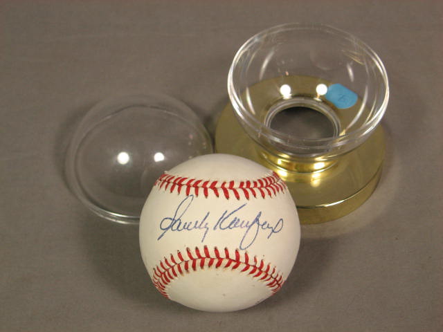 Sandy Koufax Signed Baseball Ball Dodgers Autograph NR!