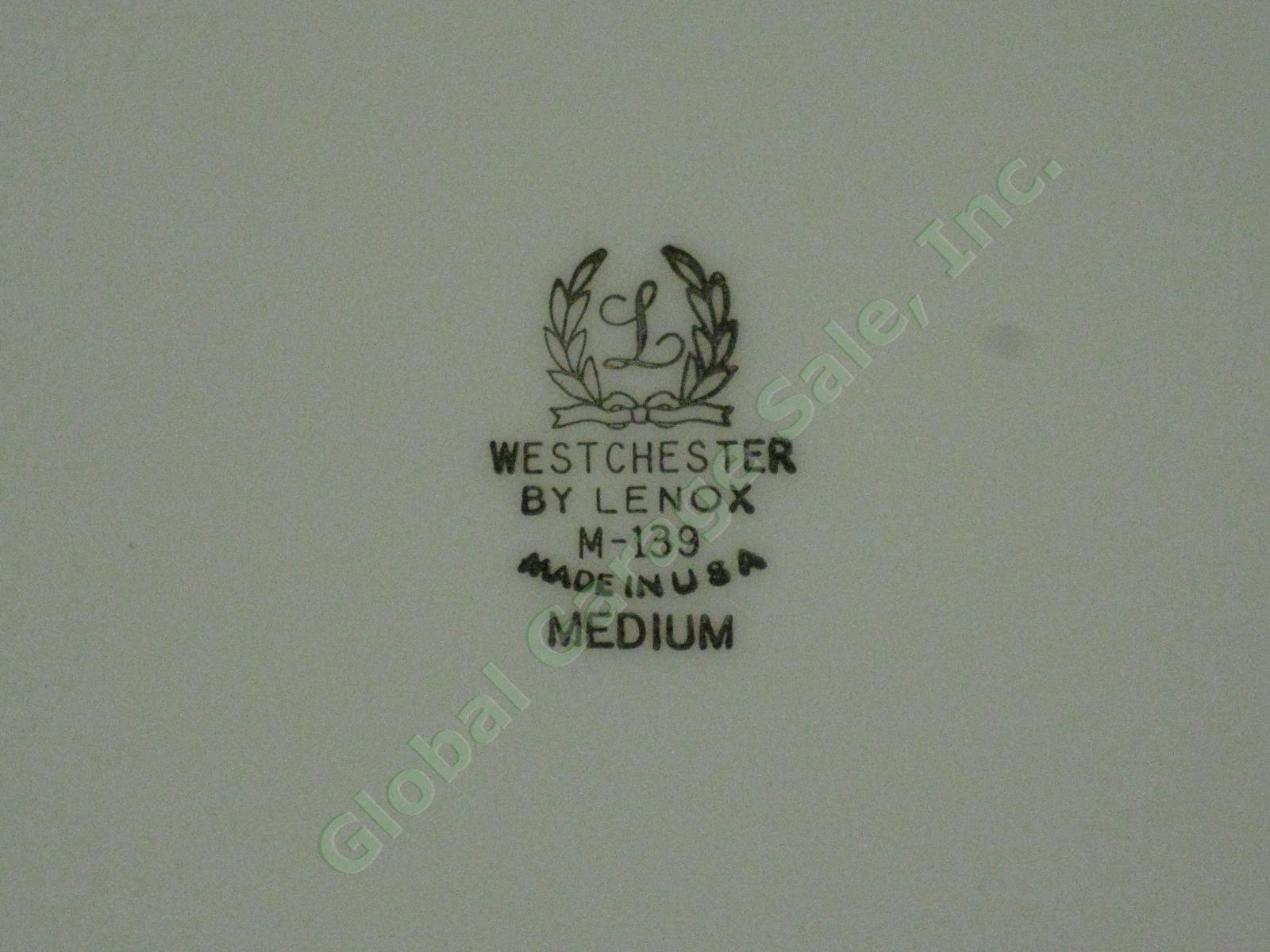 Lenox Westchester M139 Presidential Gold Encrusted Medium 16" Serving Platter NR 5