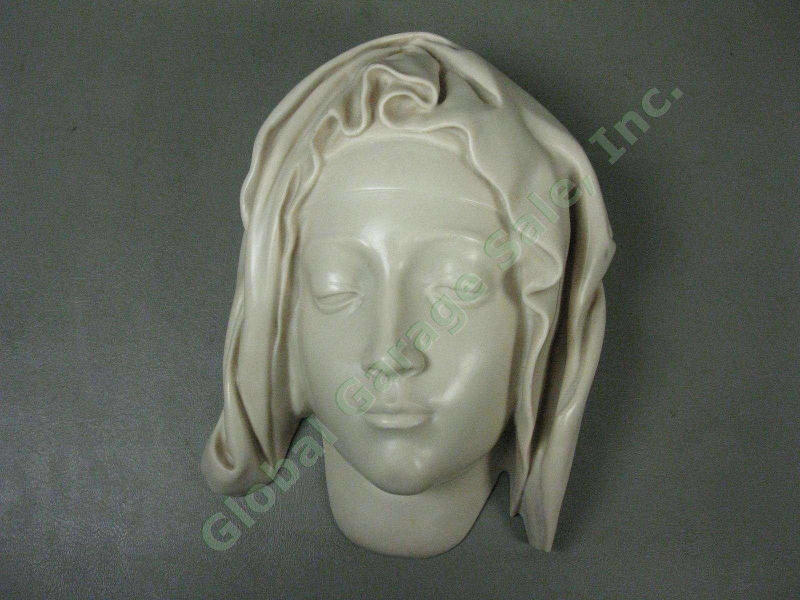 Vtg Michelangelo Pieta Head Of The Virgin Mary 1982 MMA Metropolitan Museum Art