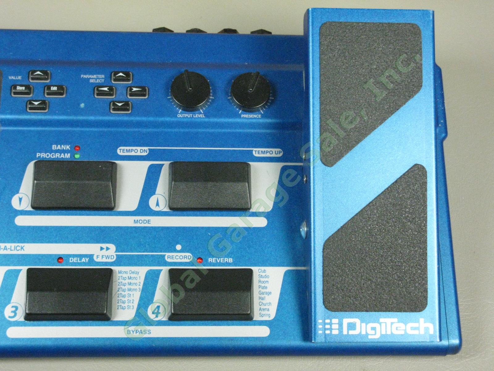 Digitech RP7 Valve Guitar Preamp Effects Processor Pedal Orig Box + Cables NR! 3