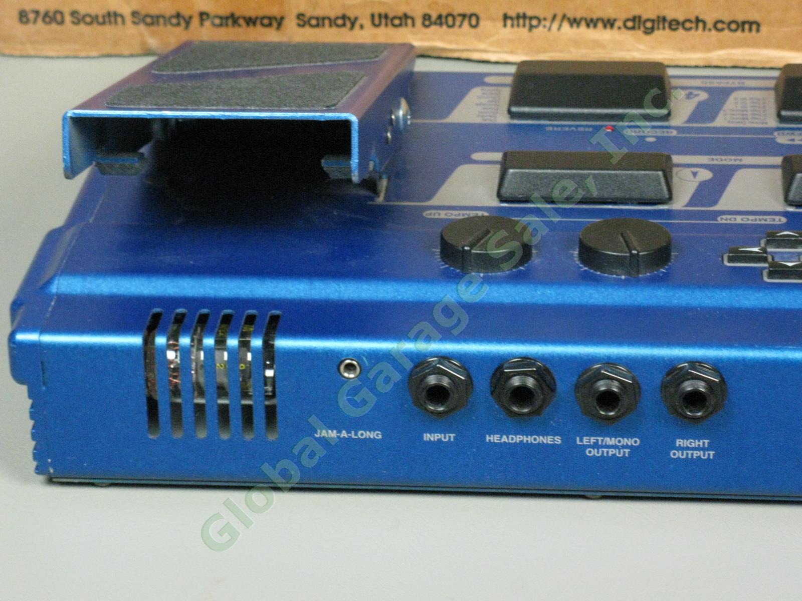 Digitech RP7 Valve Guitar Preamp Effects Processor Pedal Orig Box + Cables NR! 7