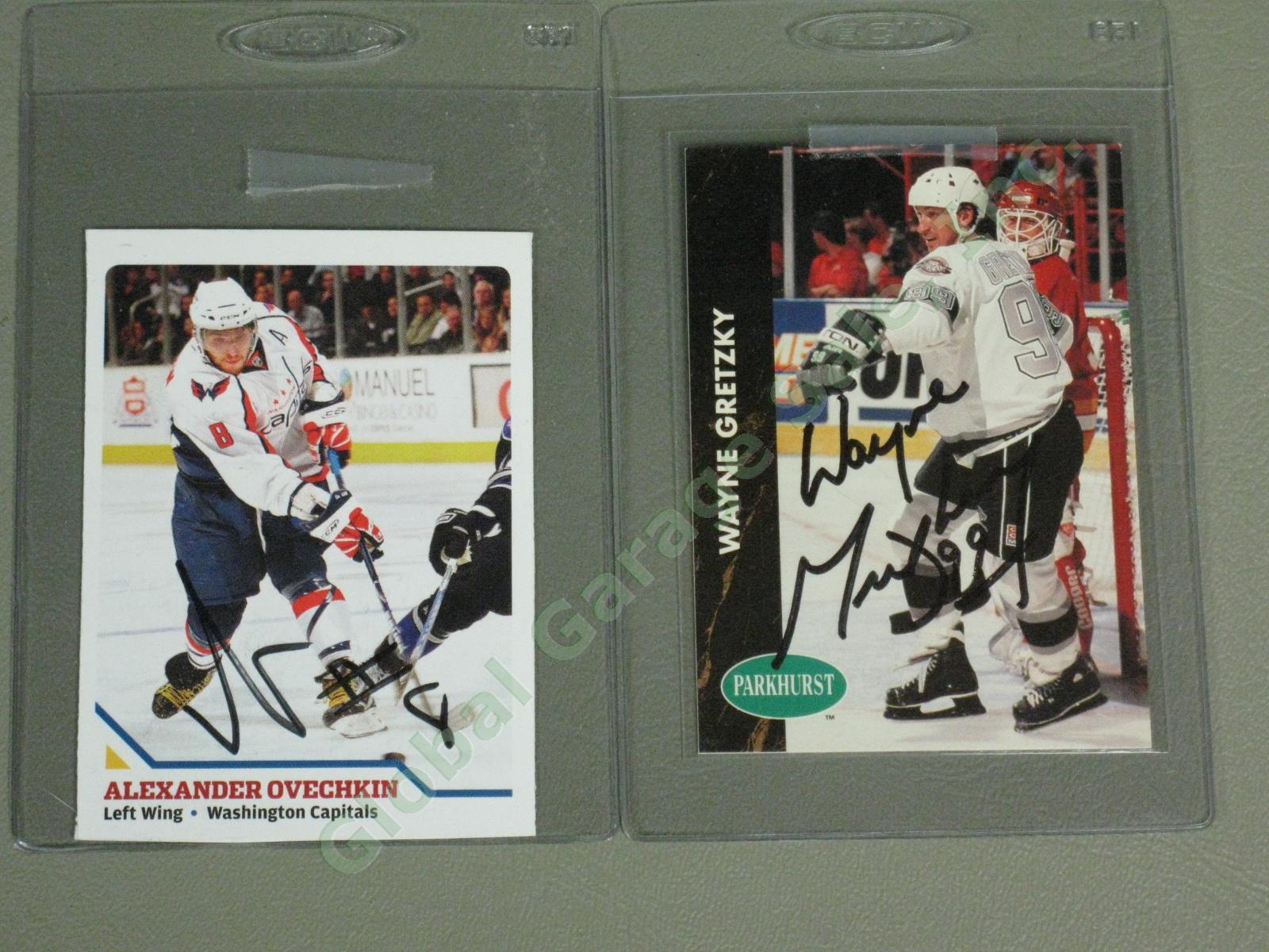 60+ Signed Sports Photo Card Lot NFL NBA MLB NHL Gretzky Ovechkin Ripken HOF ++ 1