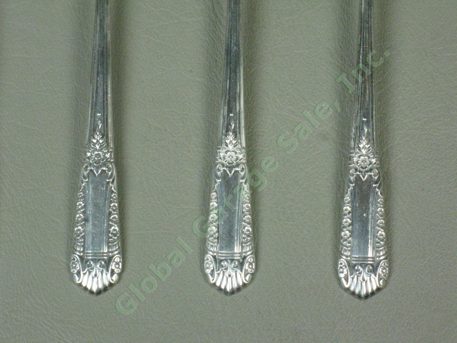 7 State House Inaugural Sterling Silver Teaspoons Spoons Silverware Set 232 Gram 2