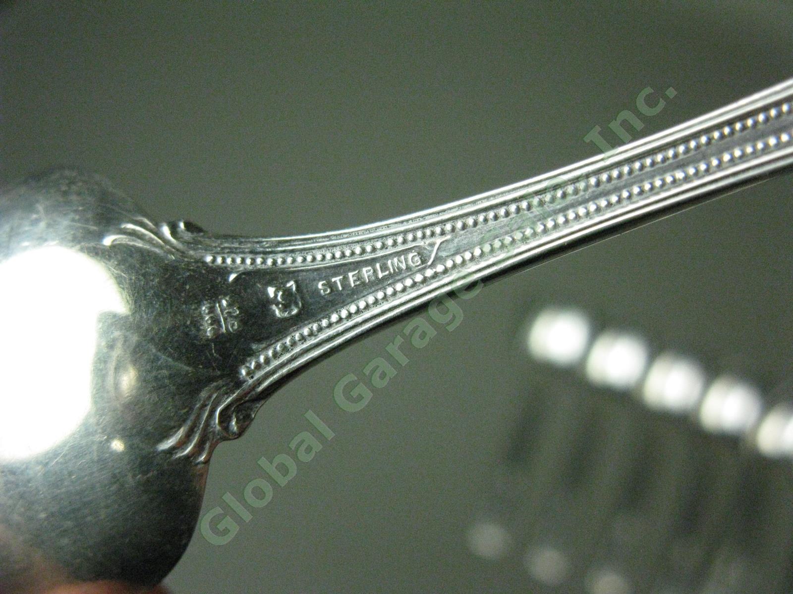 7 State House Inaugural Sterling Silver Teaspoons Spoons Silverware Set 232 Gram 6
