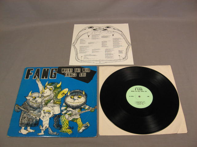 4 Punk LP Records MDC Fang Vandals Cottage Cheese Lips 3