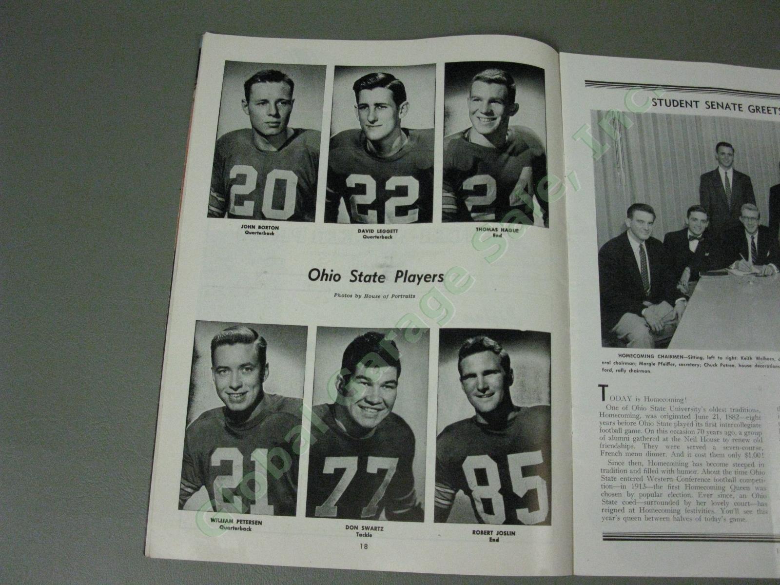 13 Ohio State Buckeyes 1951-1952 Football Programs Lot Michigan Wisconsin SMU + 25