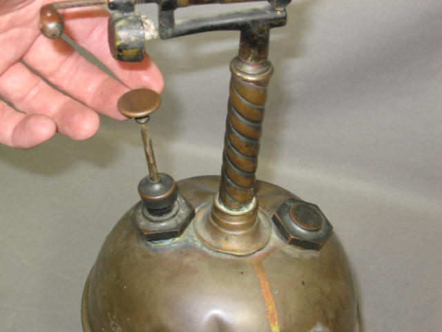 Vintage Antique Copper Blow Torch Lantern Lamp Light NR 3