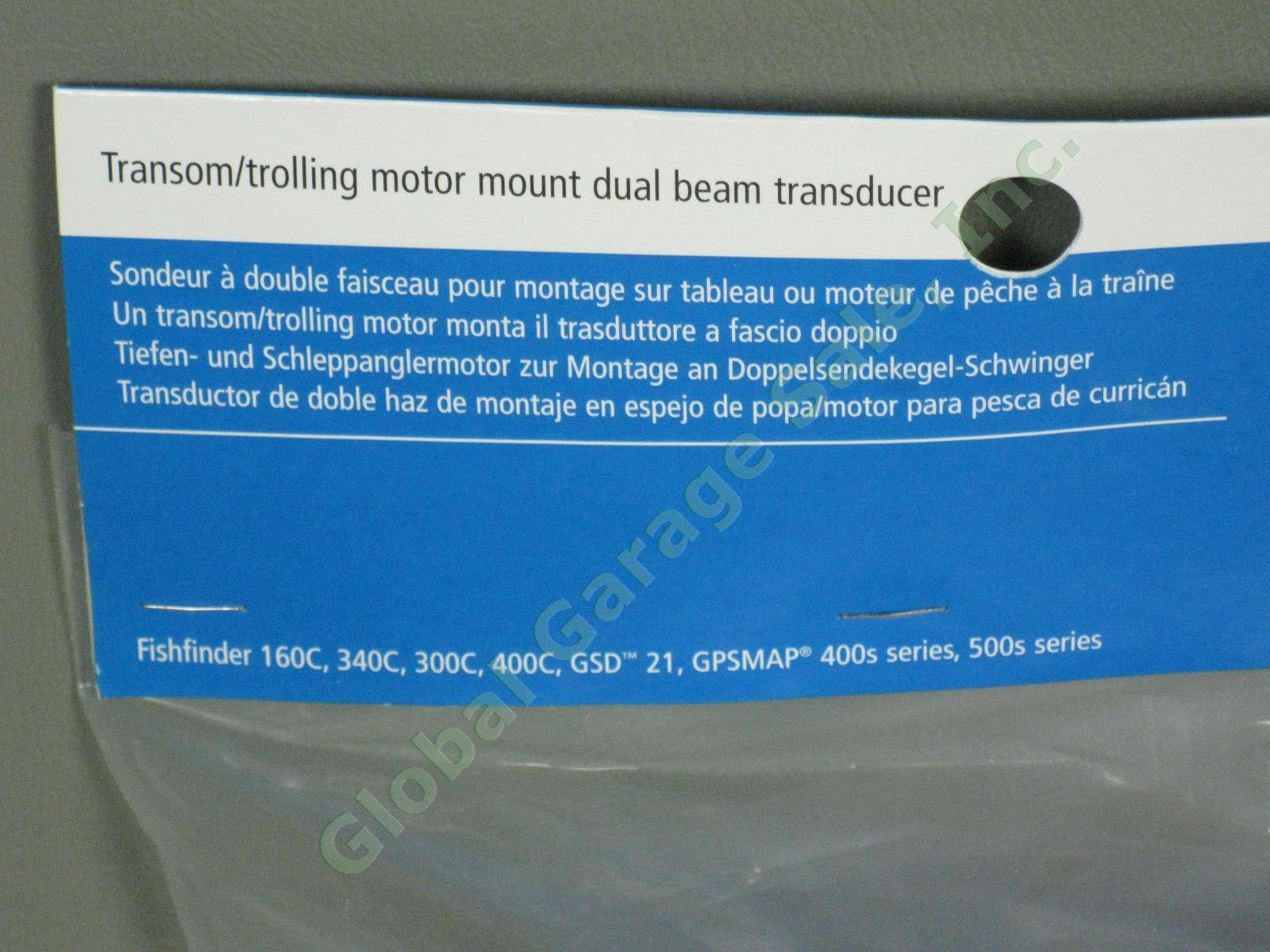 NEW Garmin Waterproof Fishfinder 300C 3.5-Inch Display Dual-Beam Transducer NR! 4