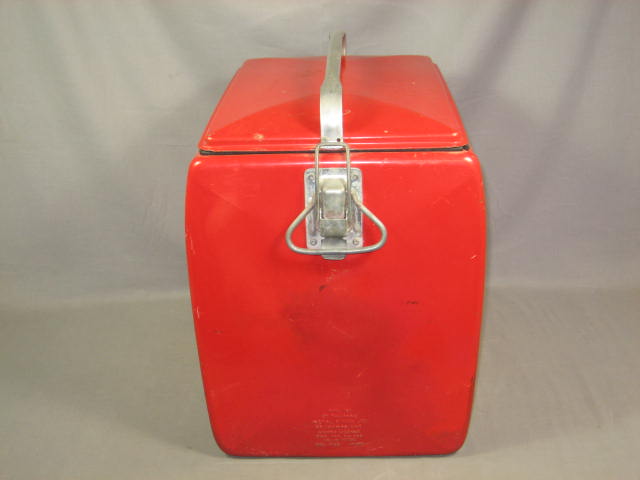 Vintage Coca Cola Metal Coke Soda Cooler Ice Chest NR 2