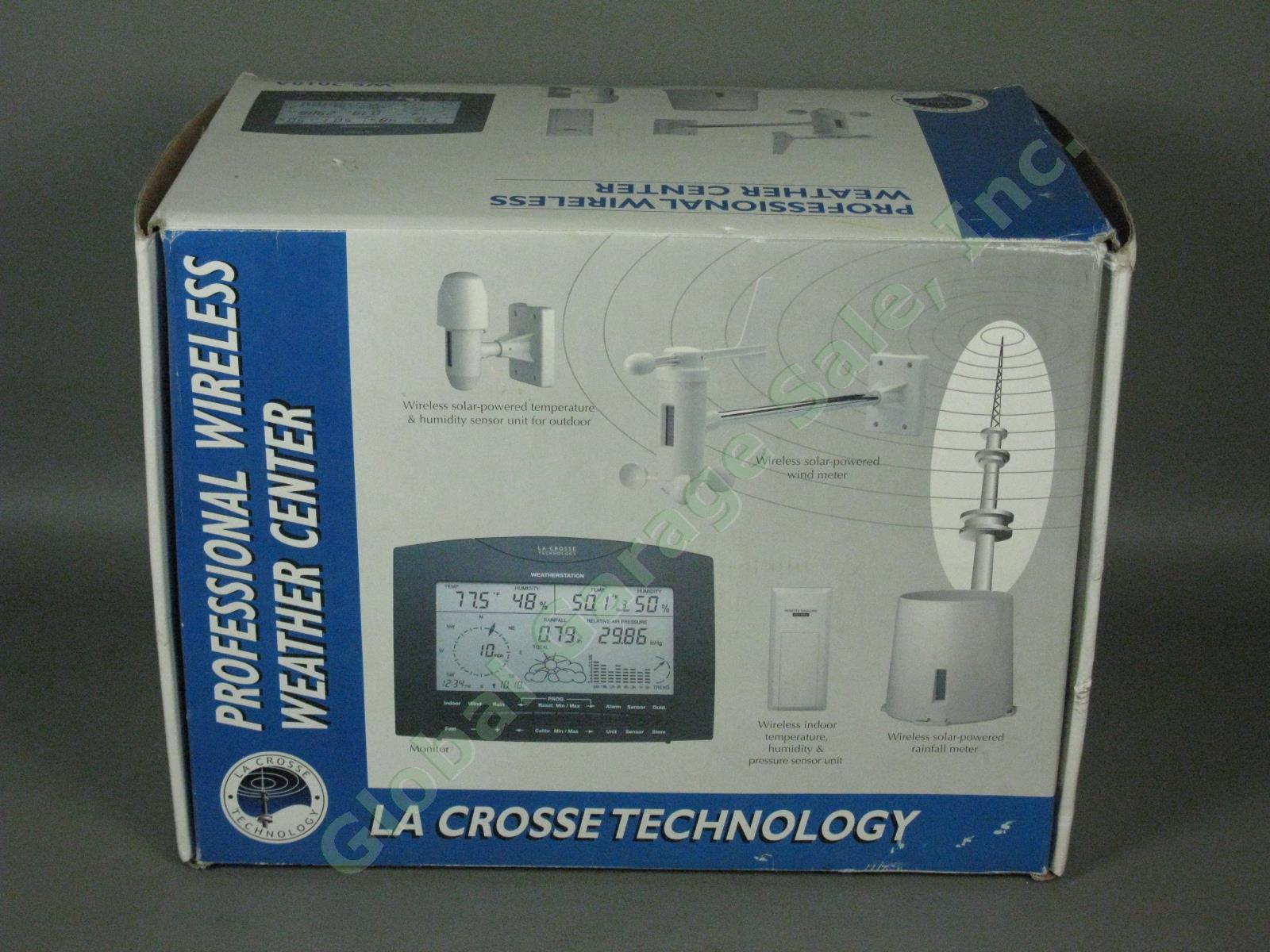 La Crosse Professional Wireless Weather Center Station WS-2010A Indoor/Outdoor
