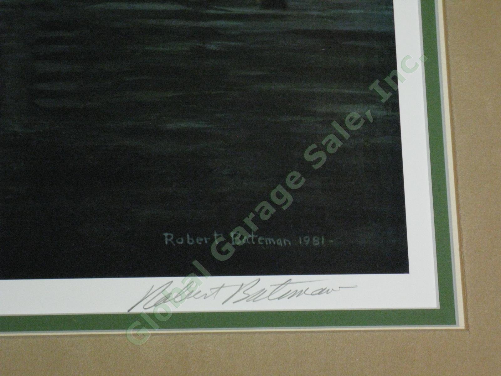 Robert Bateman Signed Print Northern Exposure Loon Family #1040/8631 Waterfowl 3