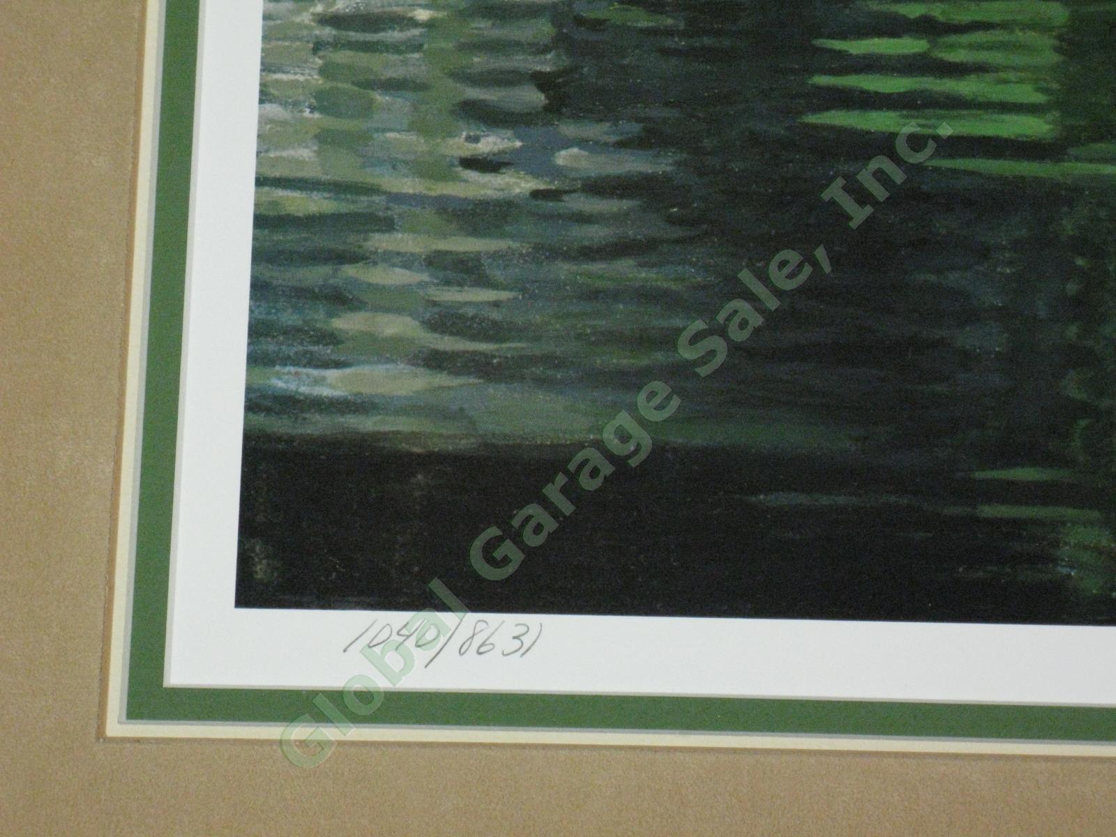 Robert Bateman Signed Print Northern Exposure Loon Family #1040/8631 Waterfowl 4