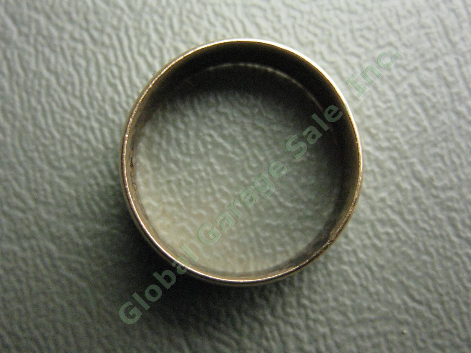 Antique 18K 18 Karat Rose Gold Ring Wedding Band 3.5 Grams No Reserve Price!! 2