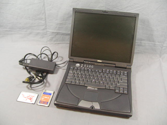 Dell Inspiron 8100 Laptop Computer + Power Supply NR!