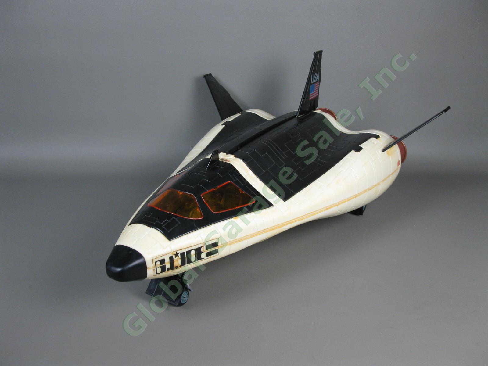Original 1989 GI Joe Army Crusader Space Shuttle Payload Avenger Scout Craft NR 1