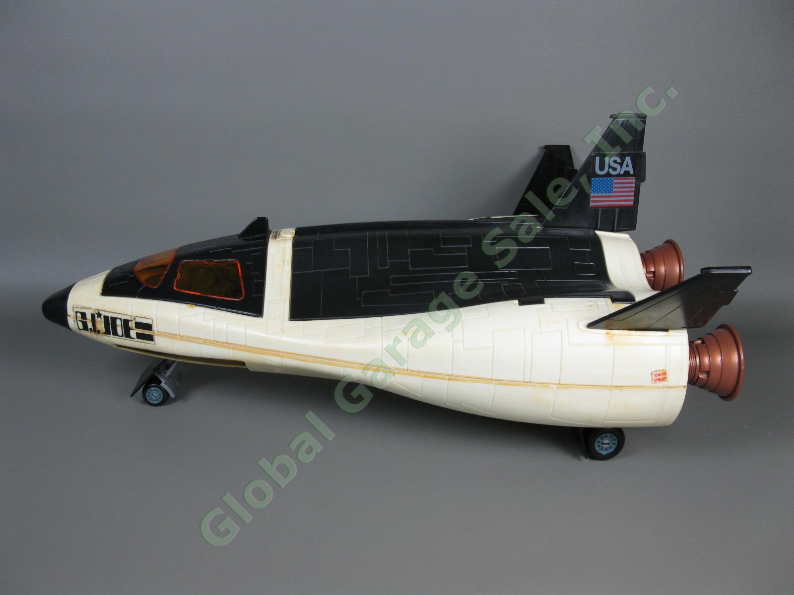 Original 1989 GI Joe Army Crusader Space Shuttle Payload Avenger Scout Craft NR 2