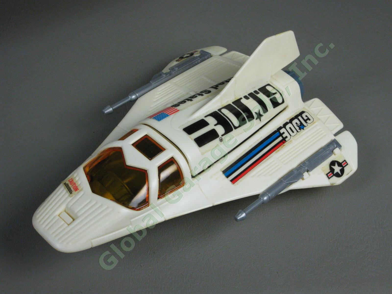 Original 1989 GI Joe Army Crusader Space Shuttle Payload Avenger Scout Craft NR 7