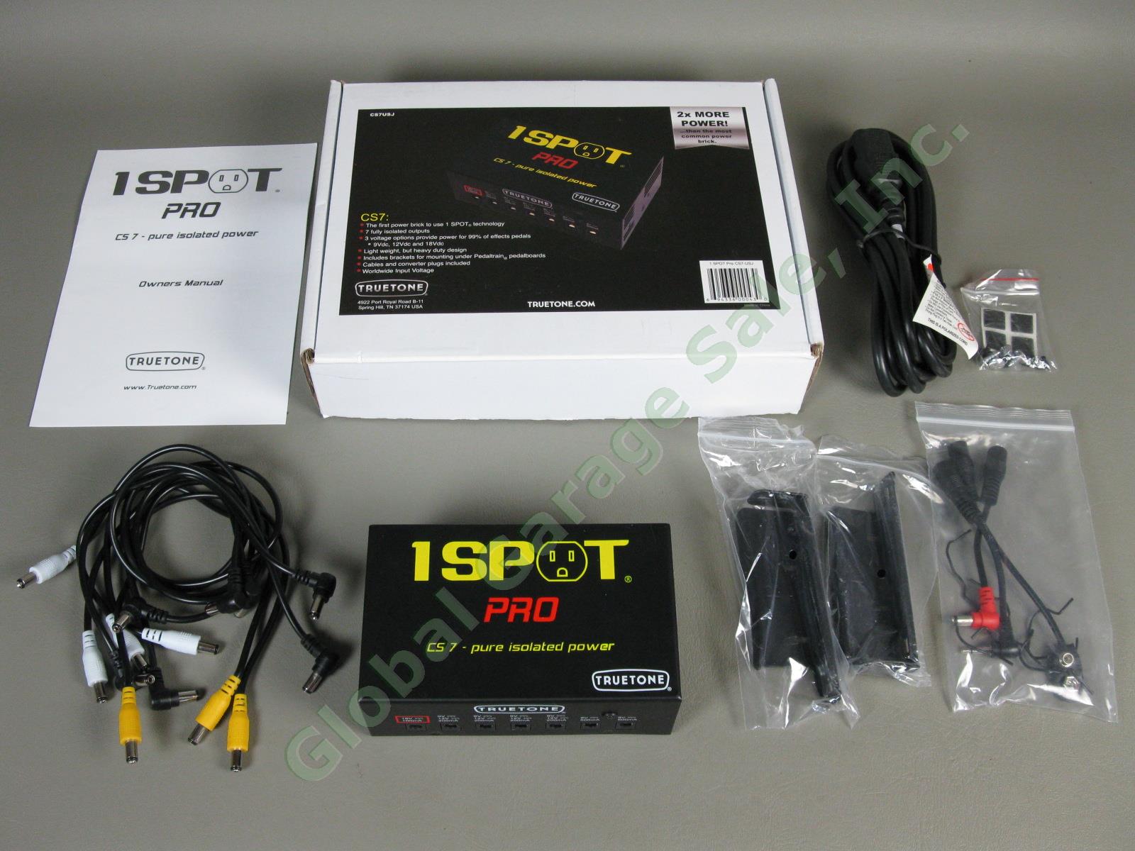 Truetone 1 Spot Pro CS7 Effects Pedal Power Supply Orig Box One Owner Near Mint!